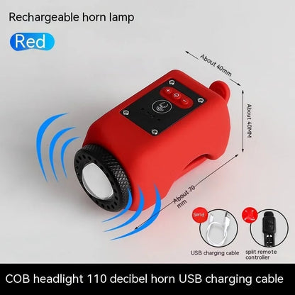 Nexora™ Bike Electronic Horn with Large Range Floodlight