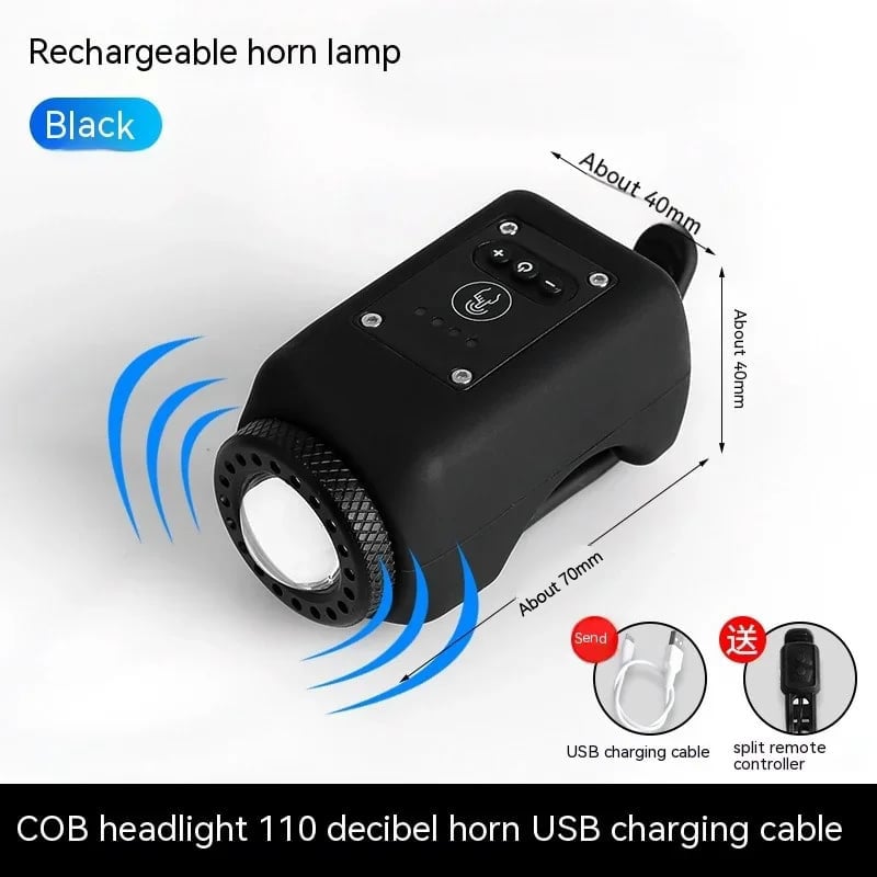 Nexora™ Bike Electronic Horn with Large Range Floodlight